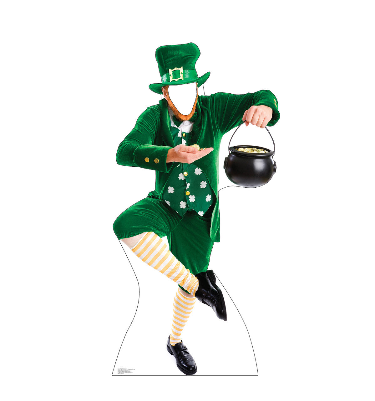 Leprechaun Stand in 
Lifesize Cardboard Cutout