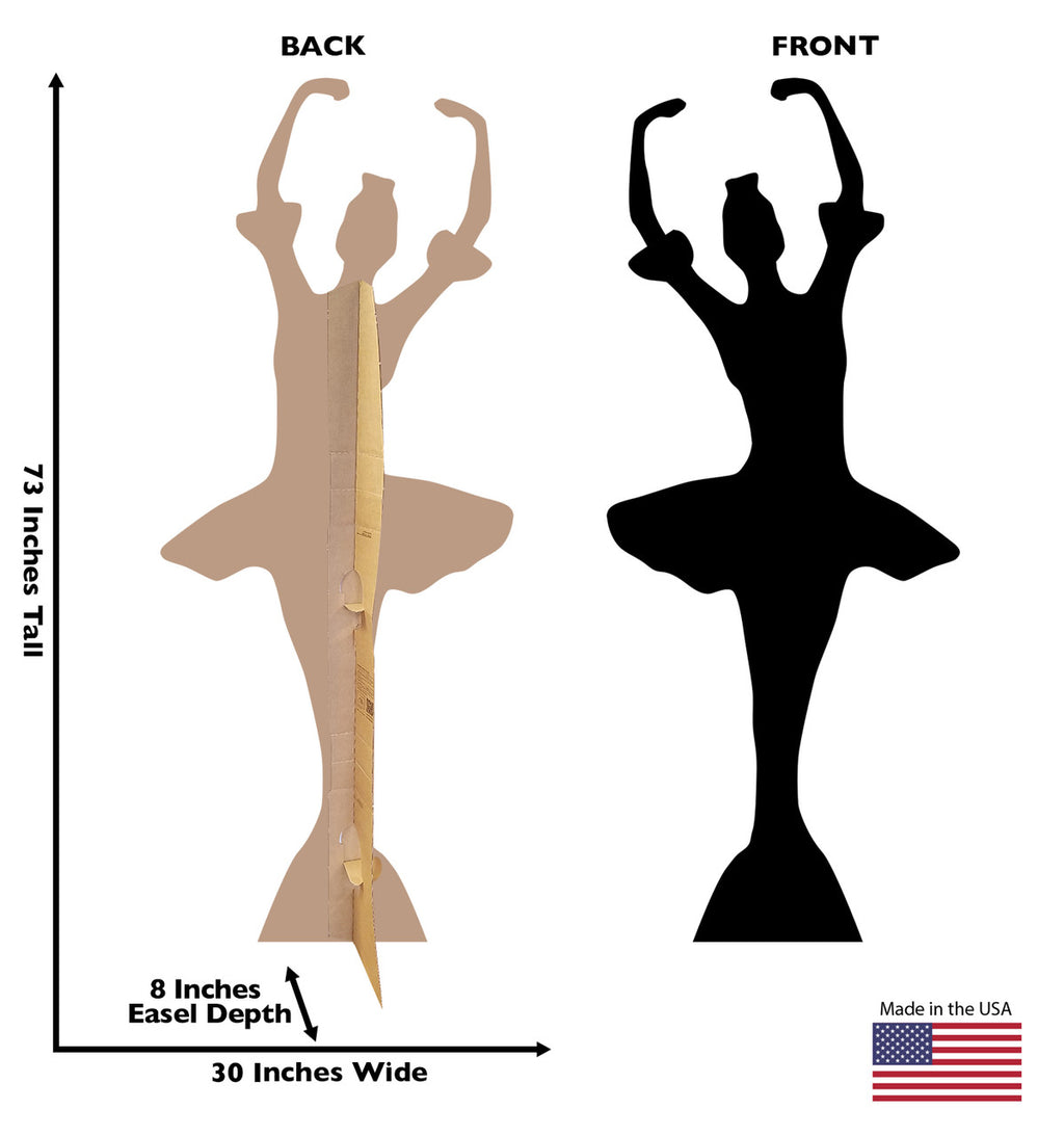 Ballerina Silhouette
Lifesize Cardboard Cutout