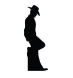 Cowboy Leaning Silhouette
Lifesize Cardboard Cutout