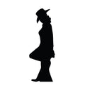 Cowgirl Leaning Silhouette
Lifesize Cardboard Cutout