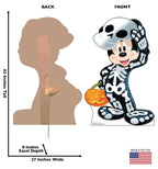Spooktacular Mickey Skeleton Standee