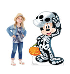 Spooktacular Mickey Skeleton Standee
