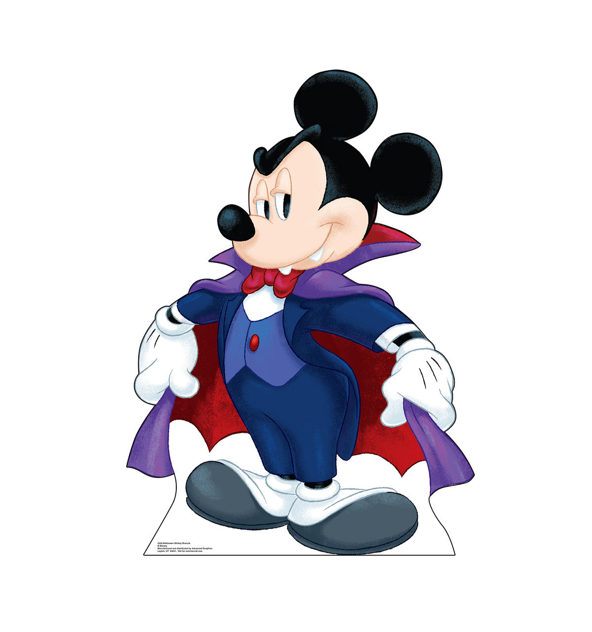 Spooky Halloween Mickey Cutout