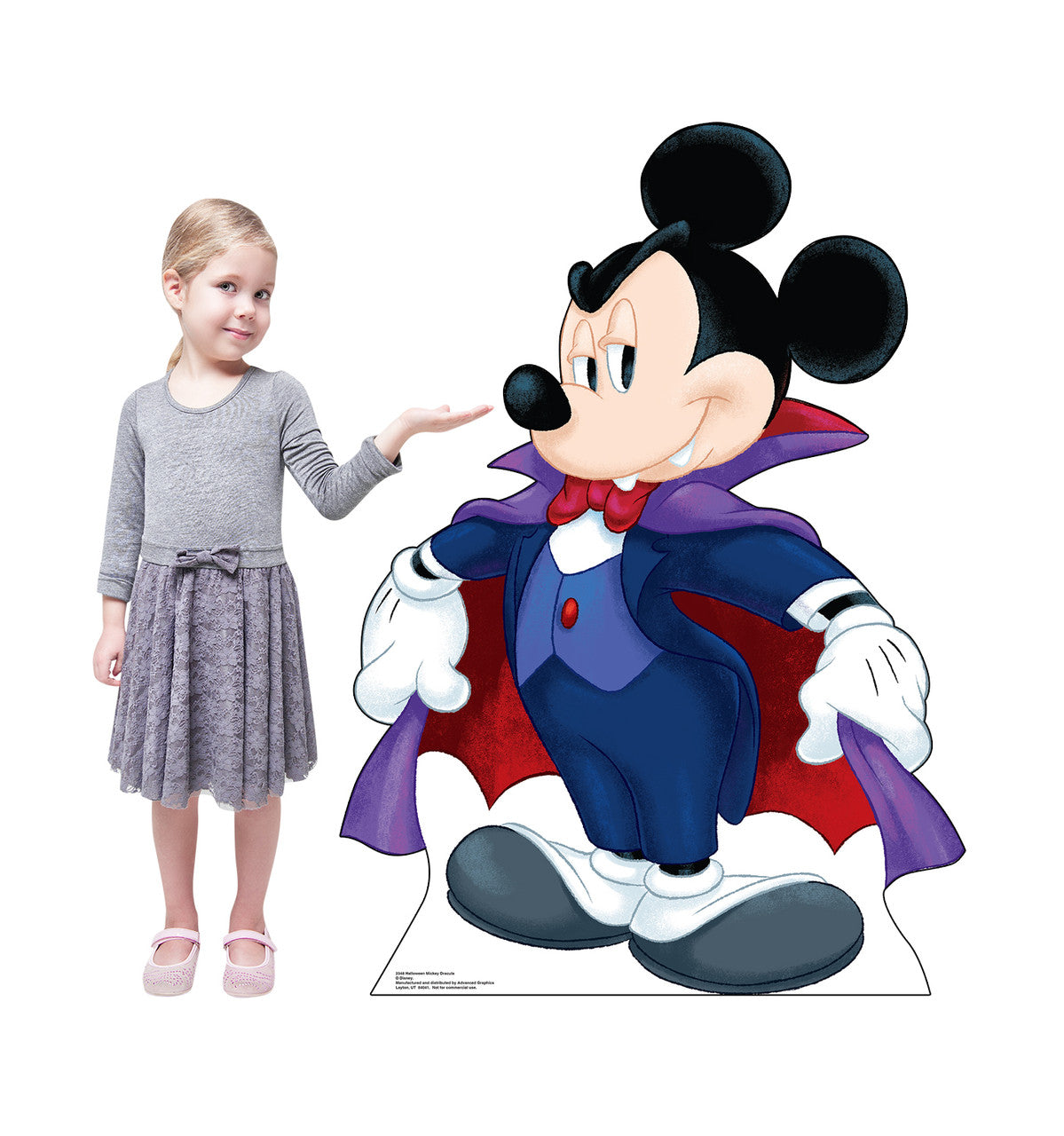 Spooky Halloween Mickey Cutout