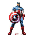 Captain America's Life-Size Cardboard Standup