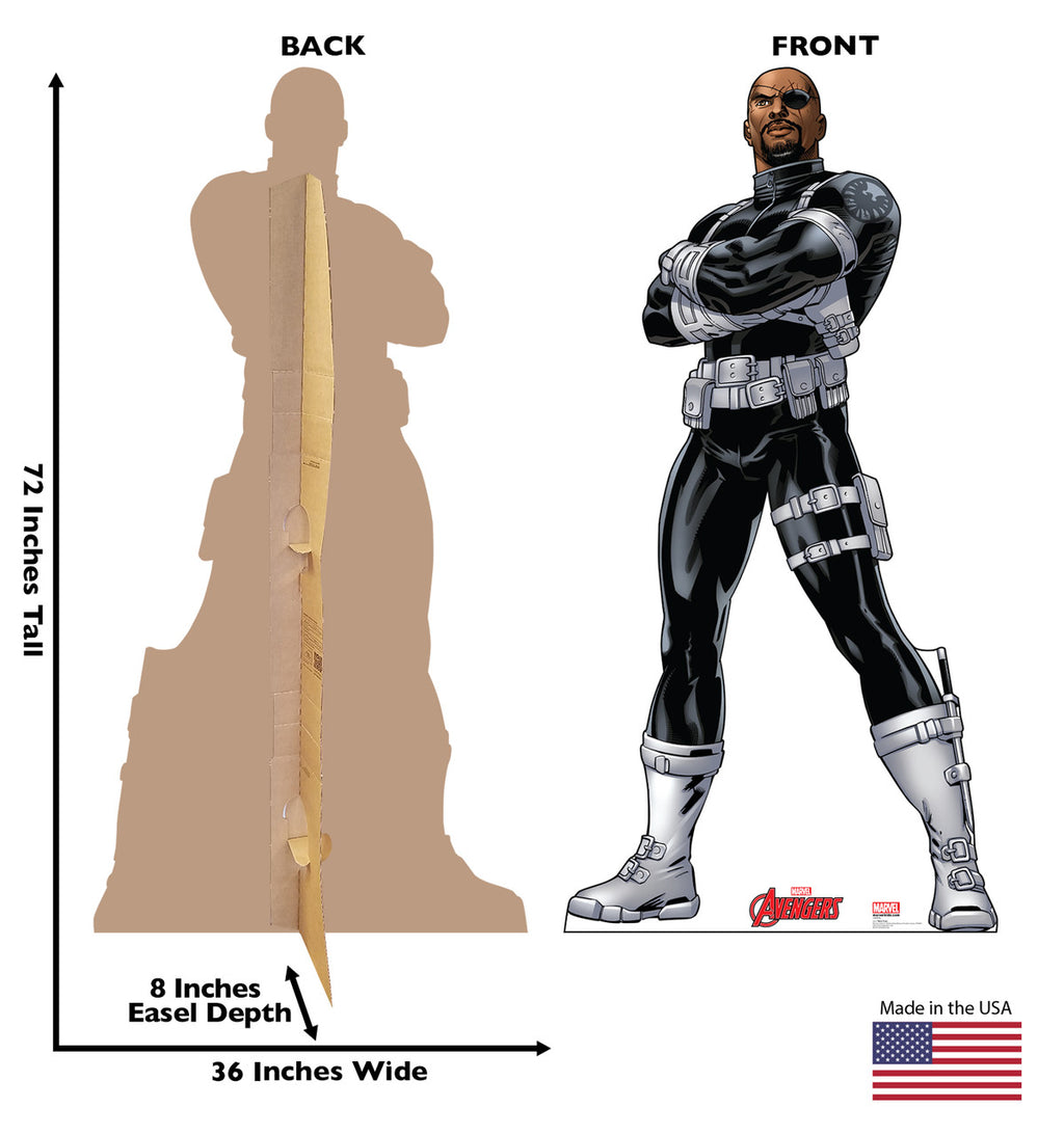 Nick Fury Life-Size Standee - Avengers Style!