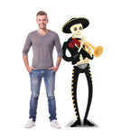 Vibrant Day of The Dead Mariachi Standee