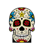 Vibrant Day of The Dead Skull Cutout