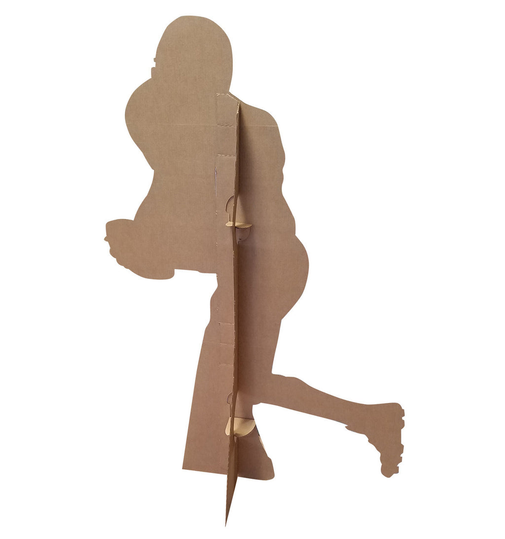 Dynamic Football Player Standee