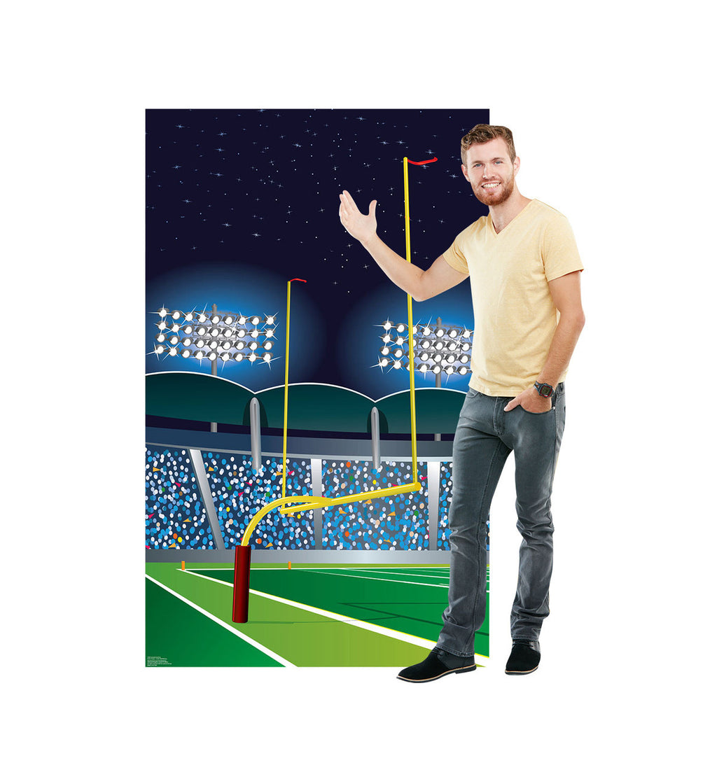 Ultimate Football Goal Post Cutout