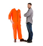 Inmate in Orange: Lifesize Stand-In