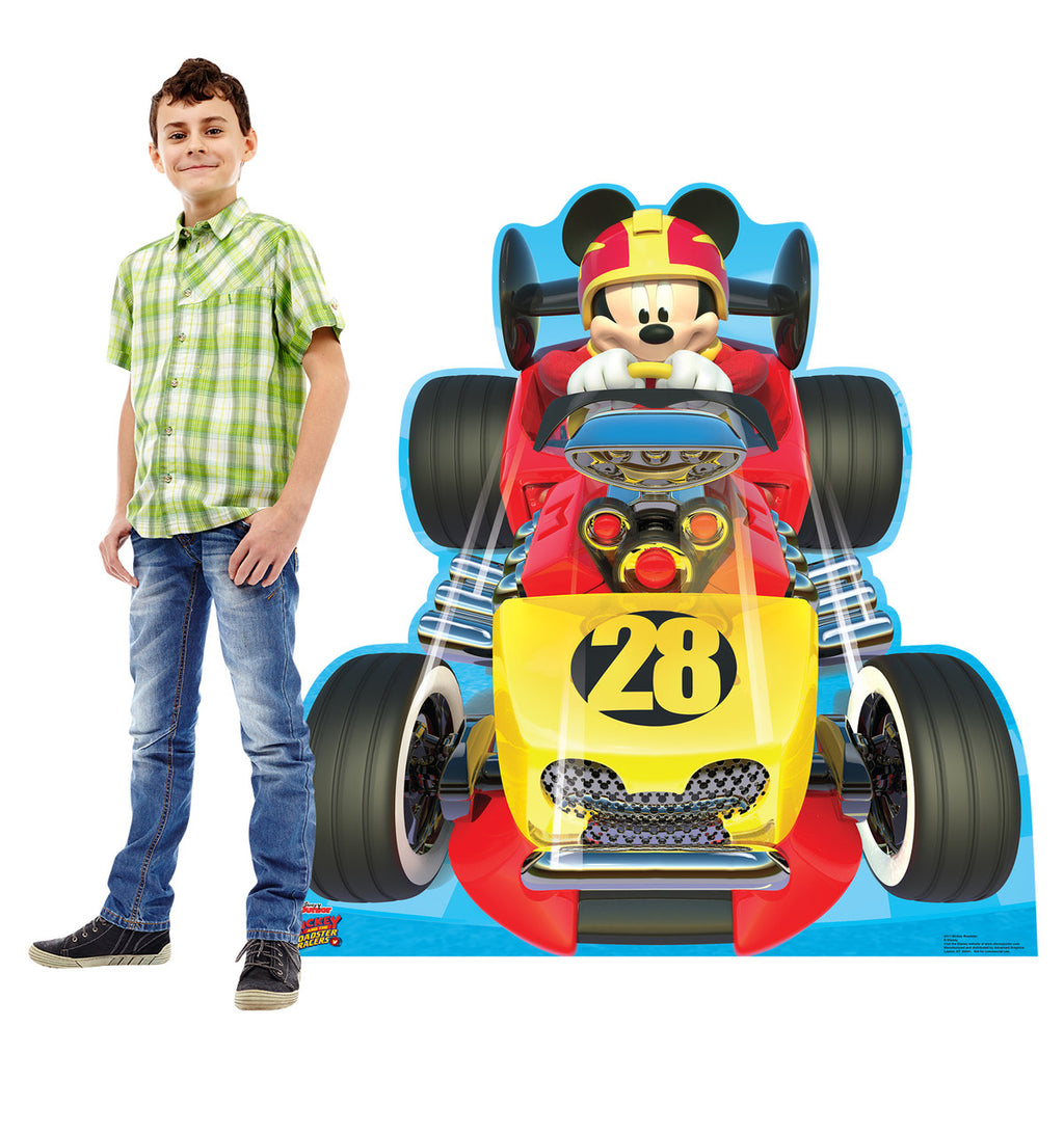 Mickey's Thrilling Roadster Cutout