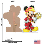Super Fun Mickey Racing Cutout