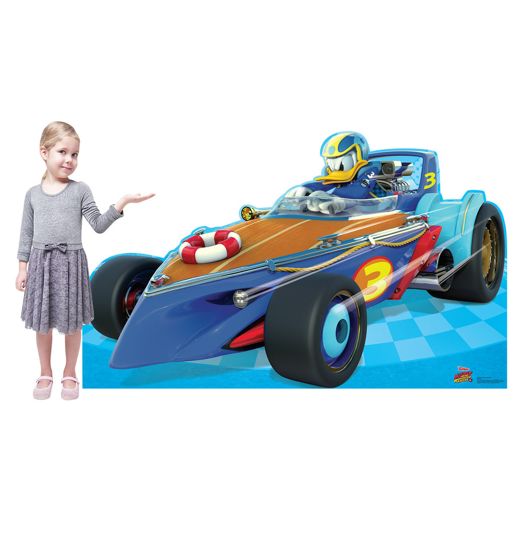 Donald Duck Roadster Standee - Perfect for Disney Fans!