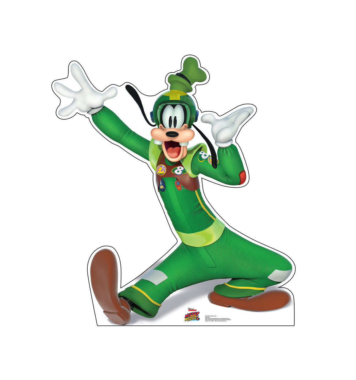 Cheerful Goofy Cutout for Any Celebration