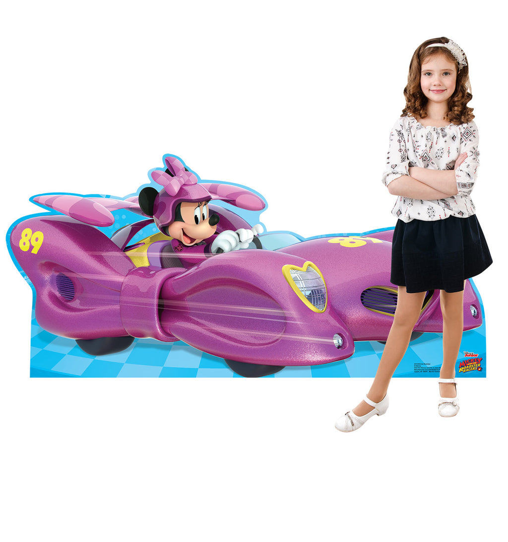 Minnie Mouse Roadster Cutout - Fun Decor for All Occasions!