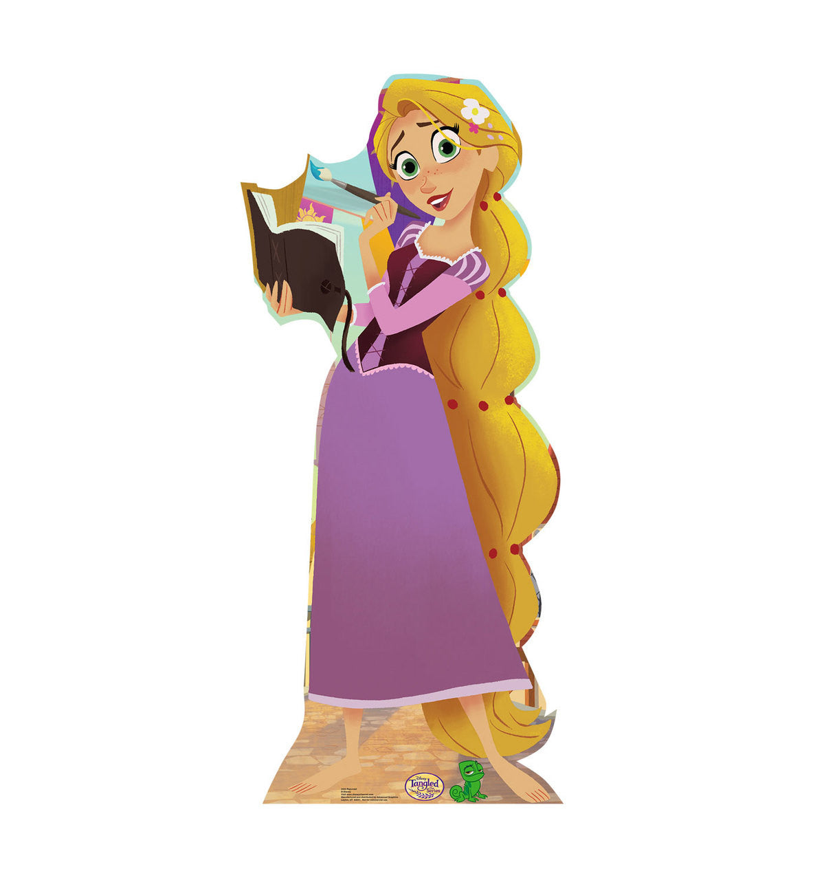 Charming Rapunzel Cardboard Cutout