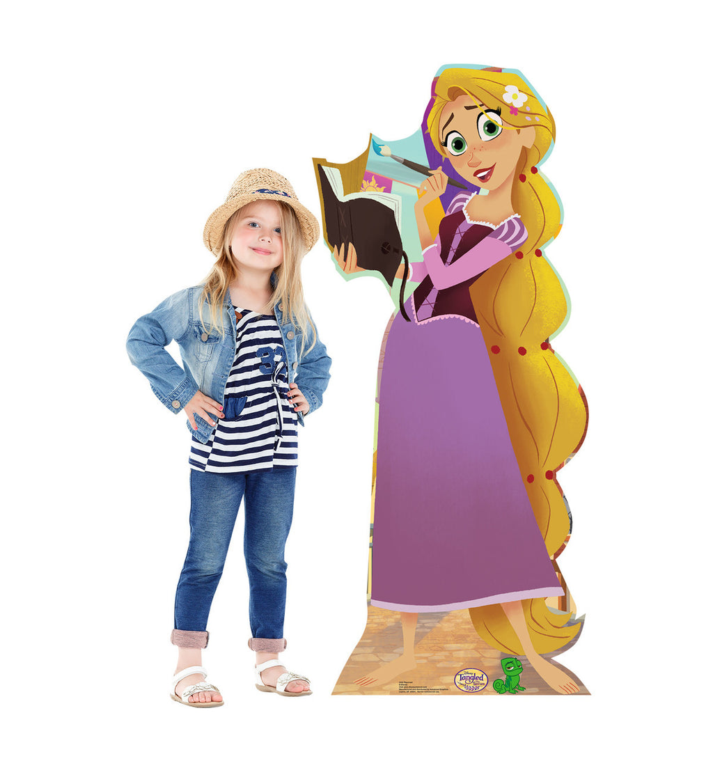 Charming Rapunzel Cardboard Cutout