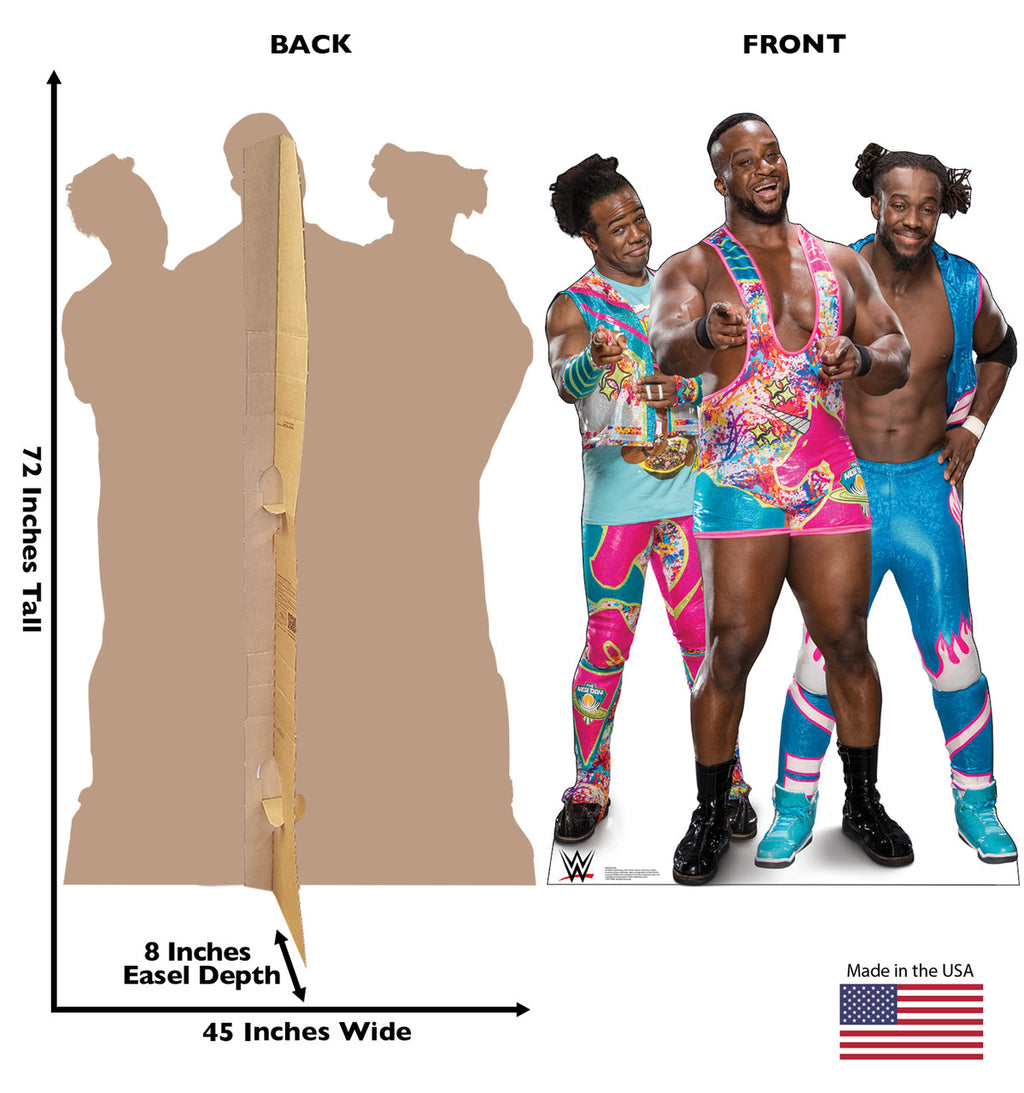 WWE New Day Lifesize Cardboard Standee - Big E, Kofi, and Xavier