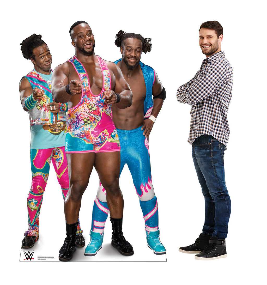 WWE New Day Lifesize Cardboard Standee - Big E, Kofi, and Xavier