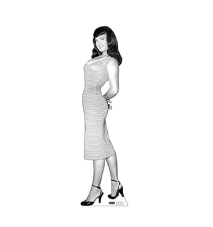 Bettie Page - Striped Dress