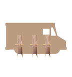 Lively Taco Truck Lifesize Cutout