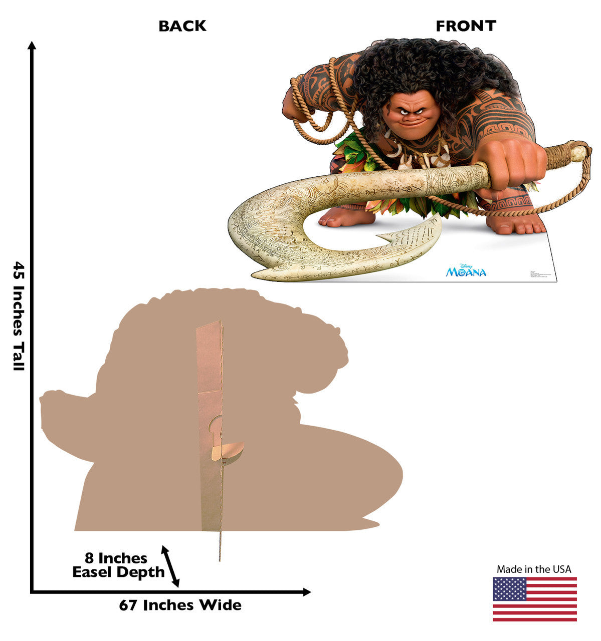 Maui Cardboard Standup