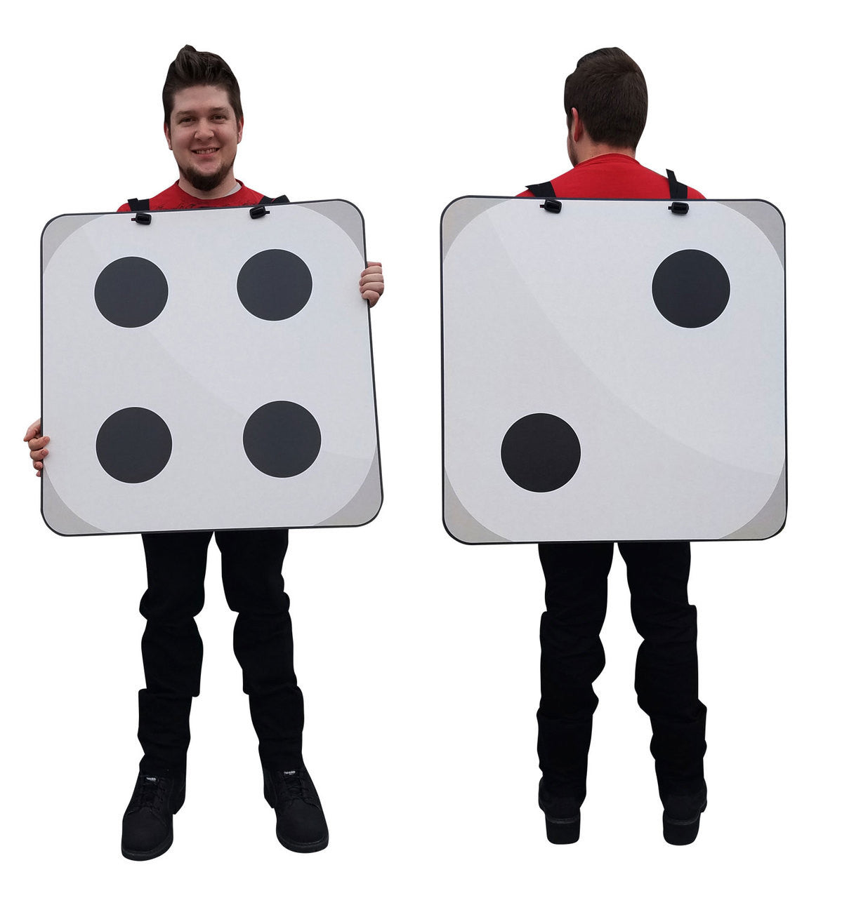 2D Dice Costume Cutout