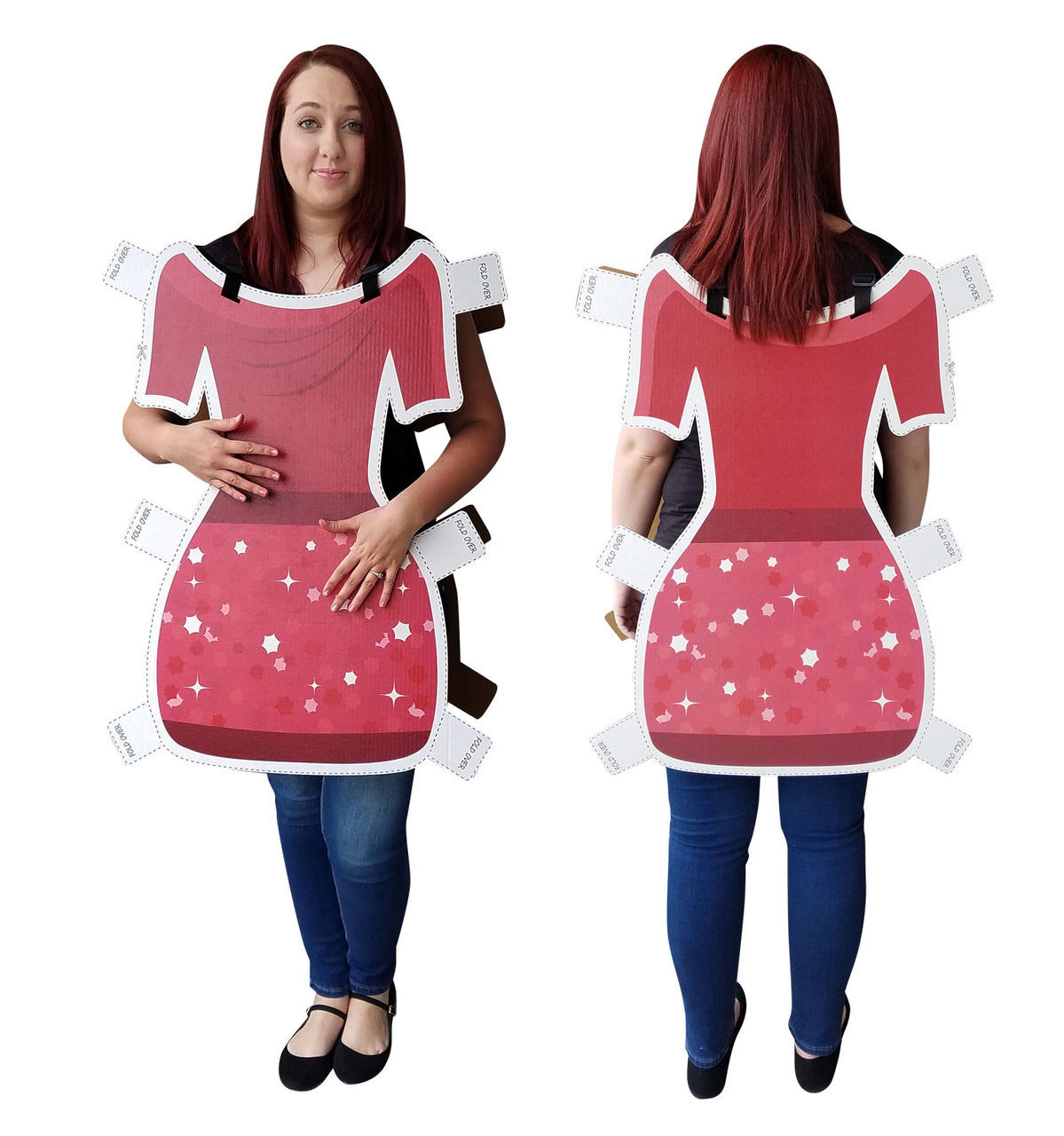 Dress Paper Doll Costume Standup