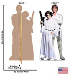Luke and Leia Cardboard Standee