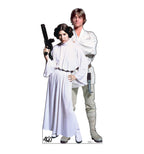 Luke and Leia Cardboard Standee