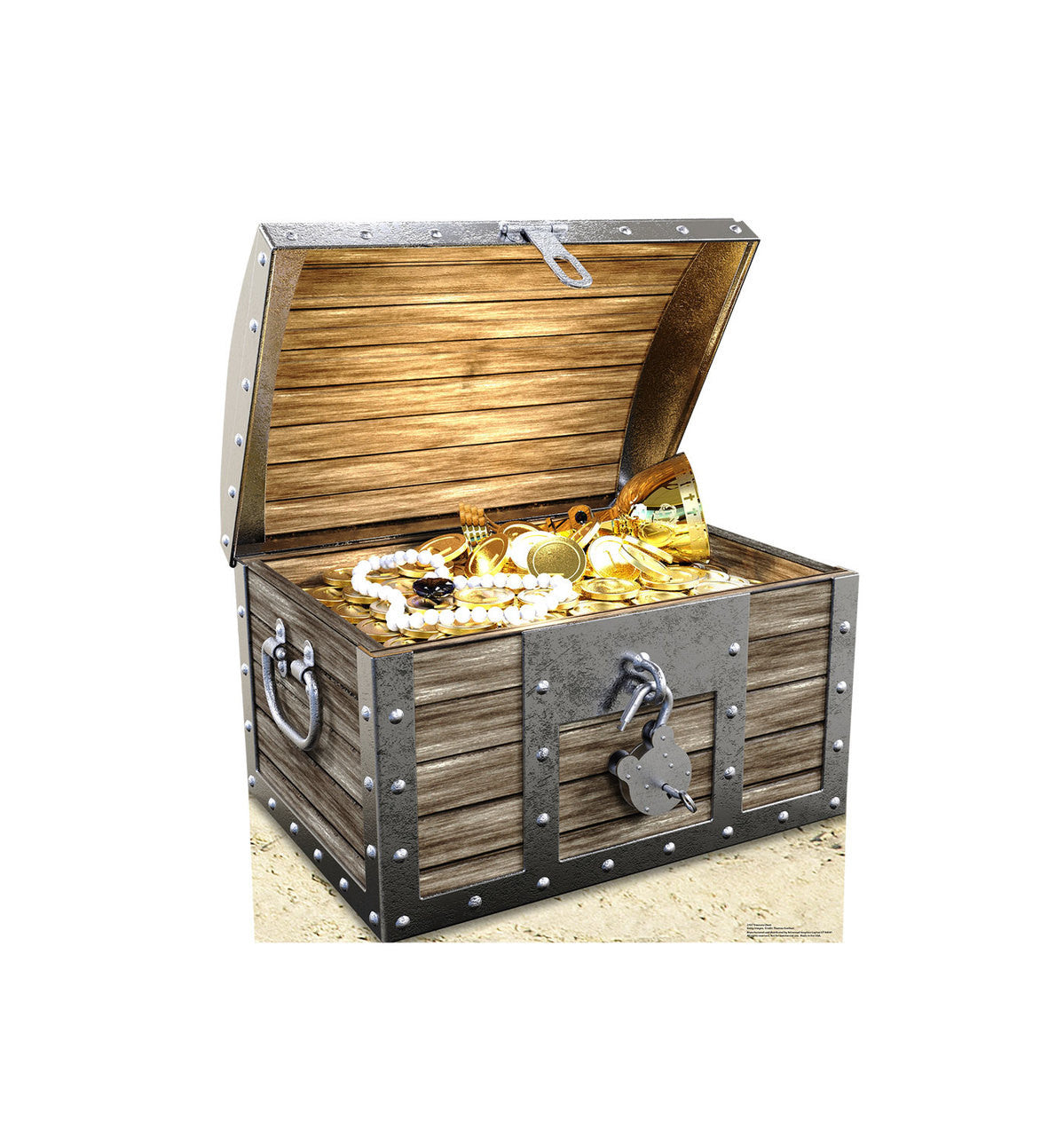 Breathtaking Treasure Chest Cutout