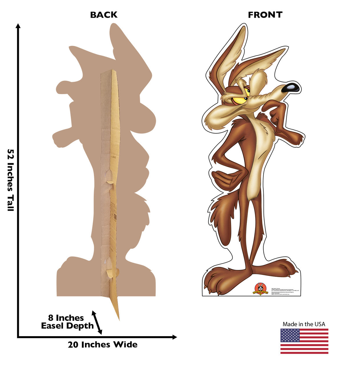 Wile E. Coyote Lifesize Cardboard Cutout