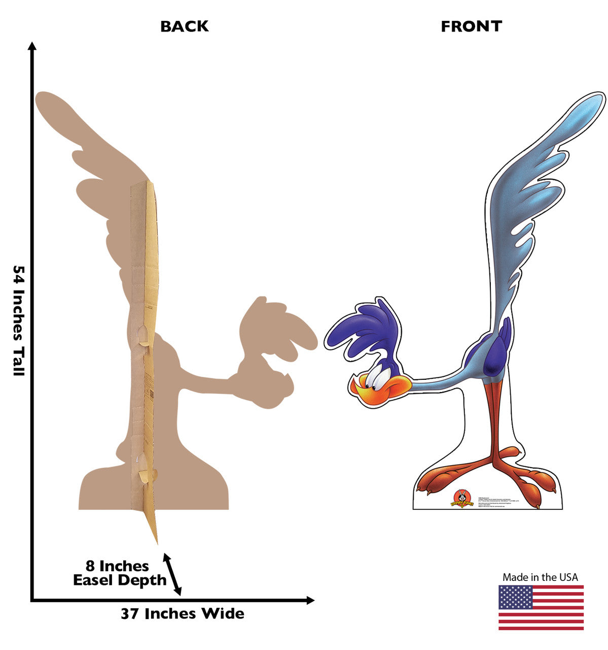 Wacky Road Runner Standee