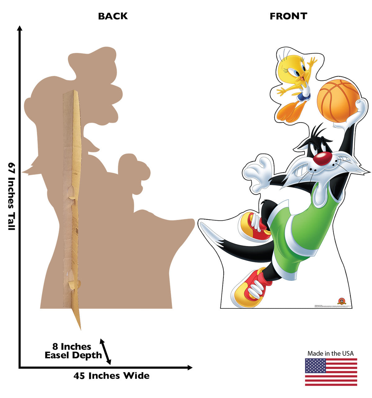 Sylvester and Tweety Lifesize Cutout