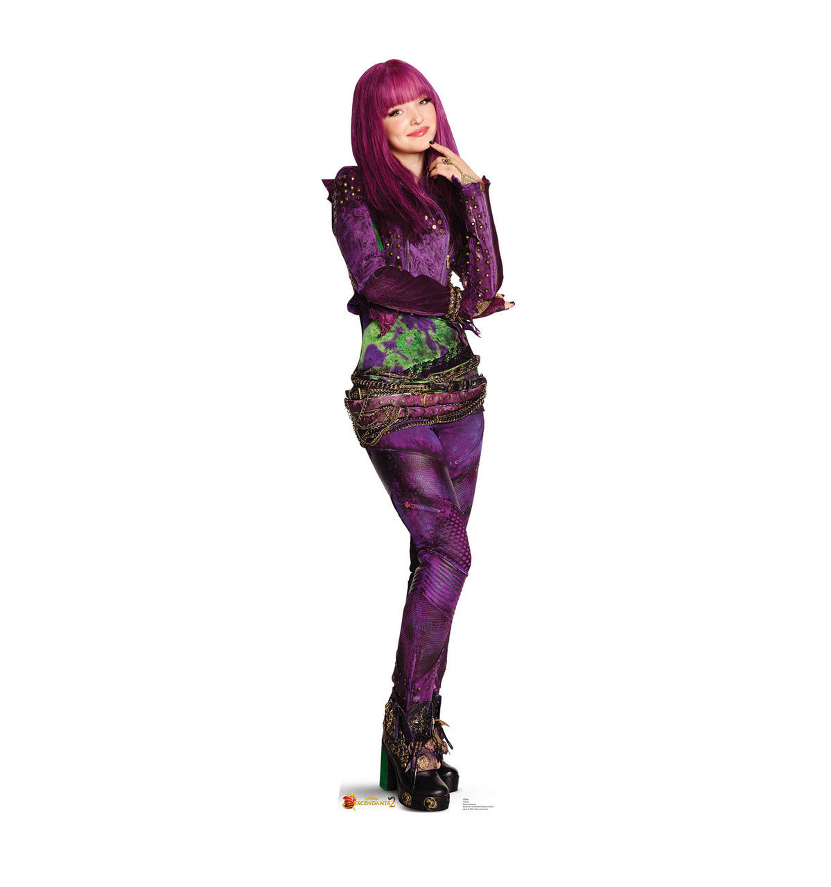 Mal Cardboard Standee from Disney's Descendants 2