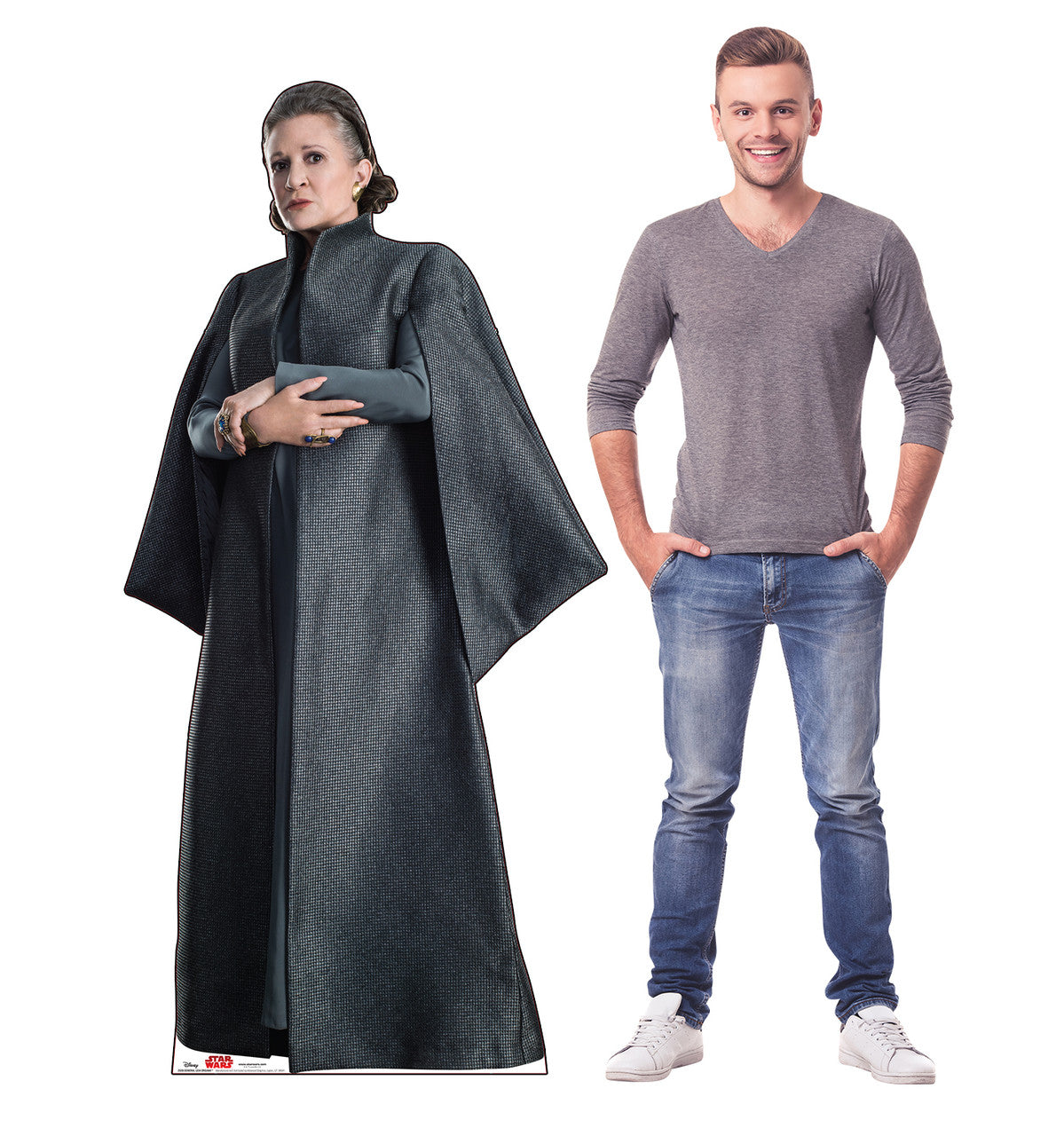 General Leia Organa Life-Size Cardboard Cutout