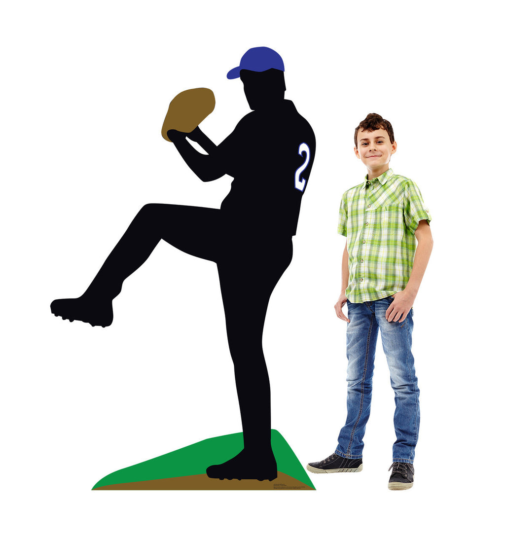 Baseball Silhouette Standee