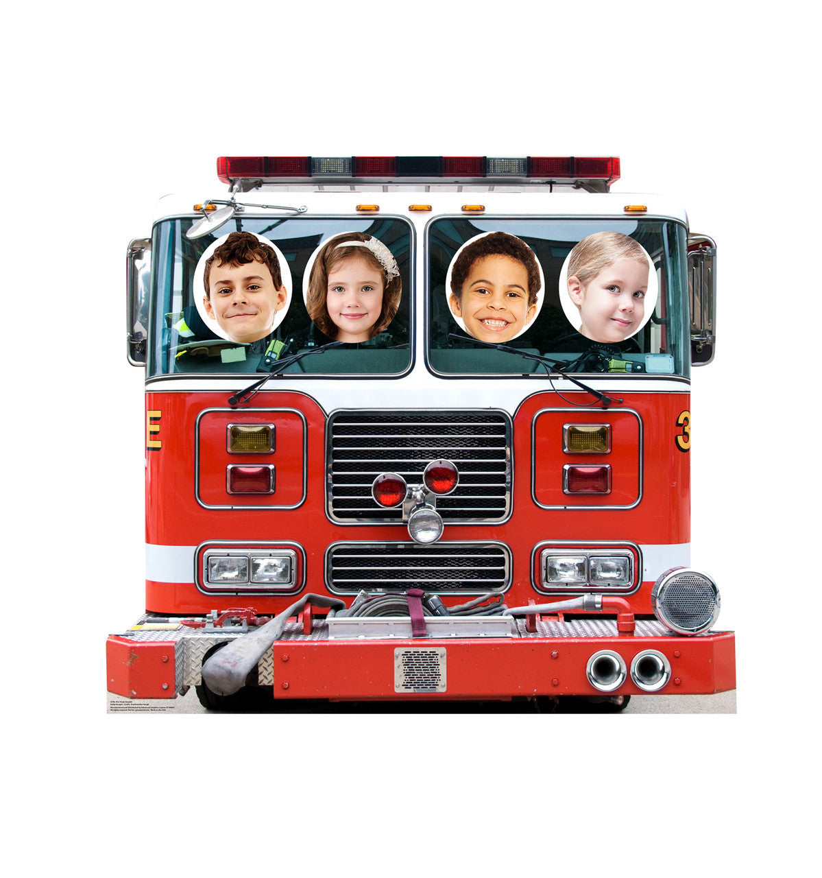 Ultimate Fire Truck Cutout Surprise!