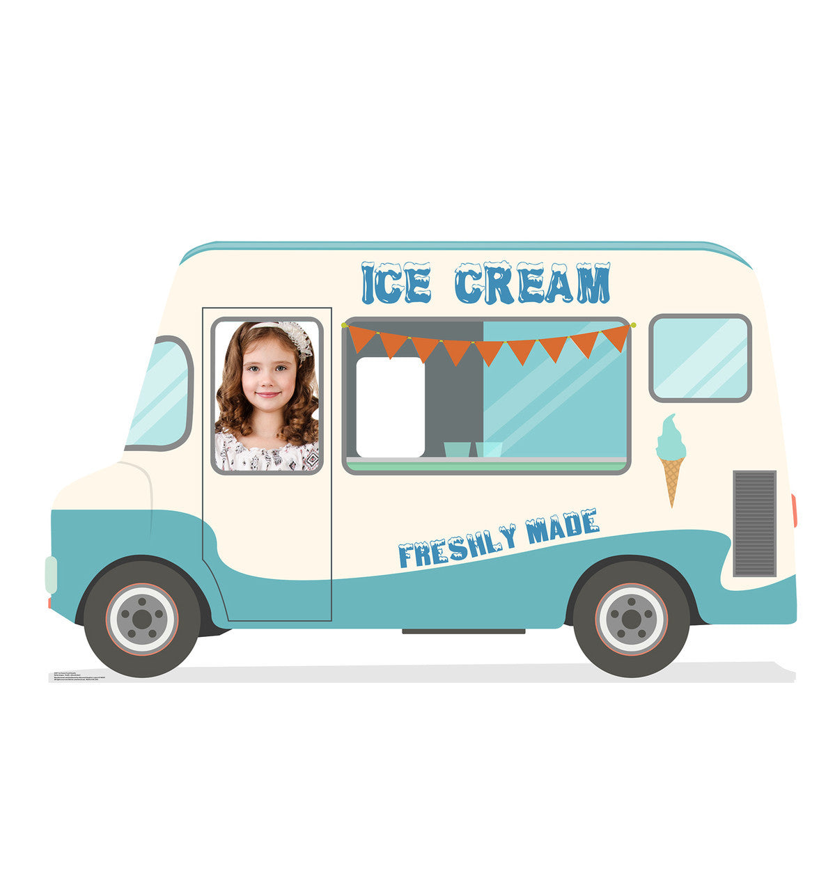 Delightful Ice Cream Truck Standee