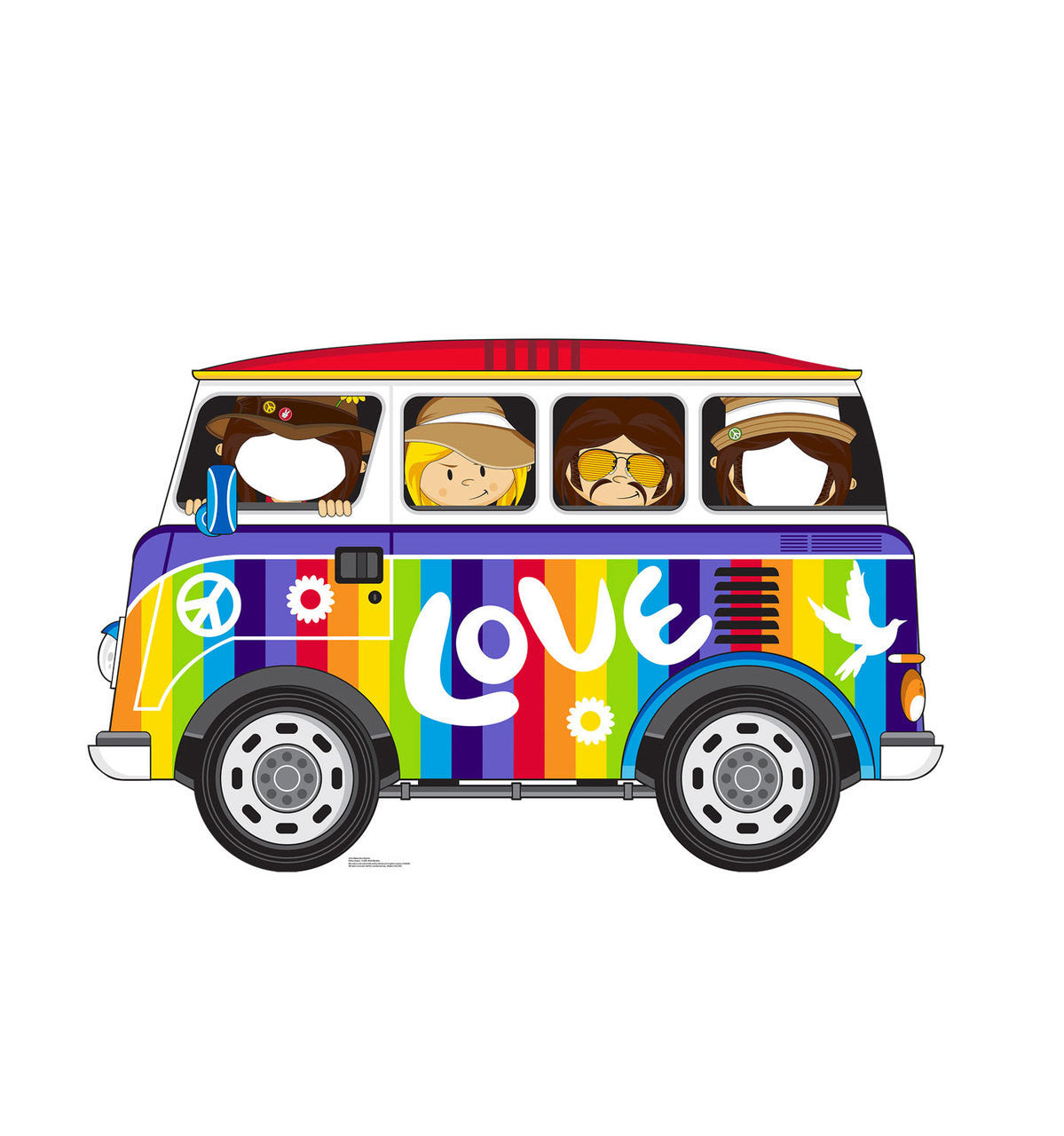 Groovy Hippie Bus Standup