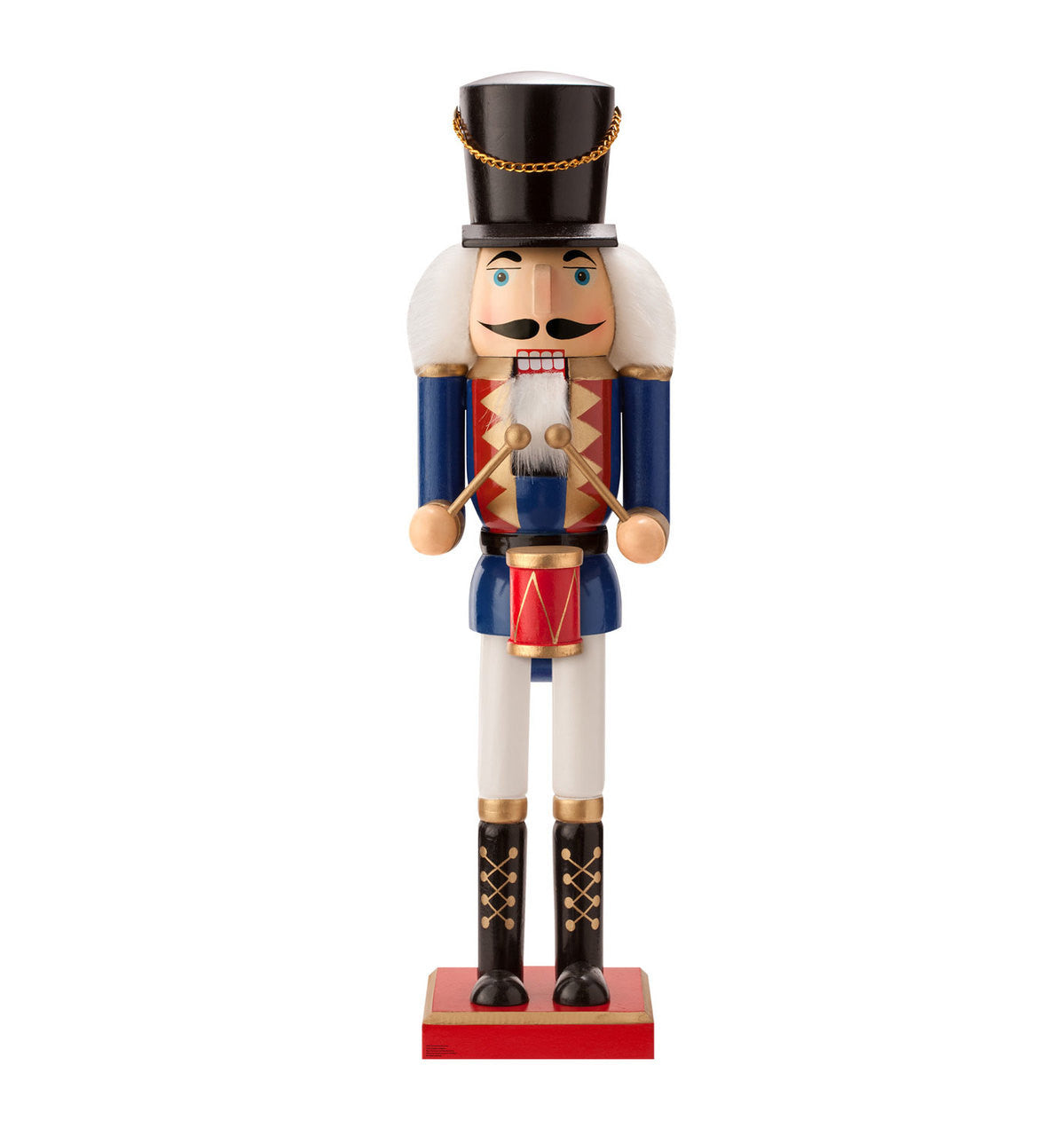 Jolly Nutcracker Drummer Cutout