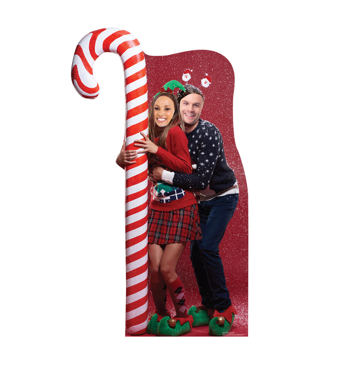Candy Cane Cutout for Holiday Cheer
