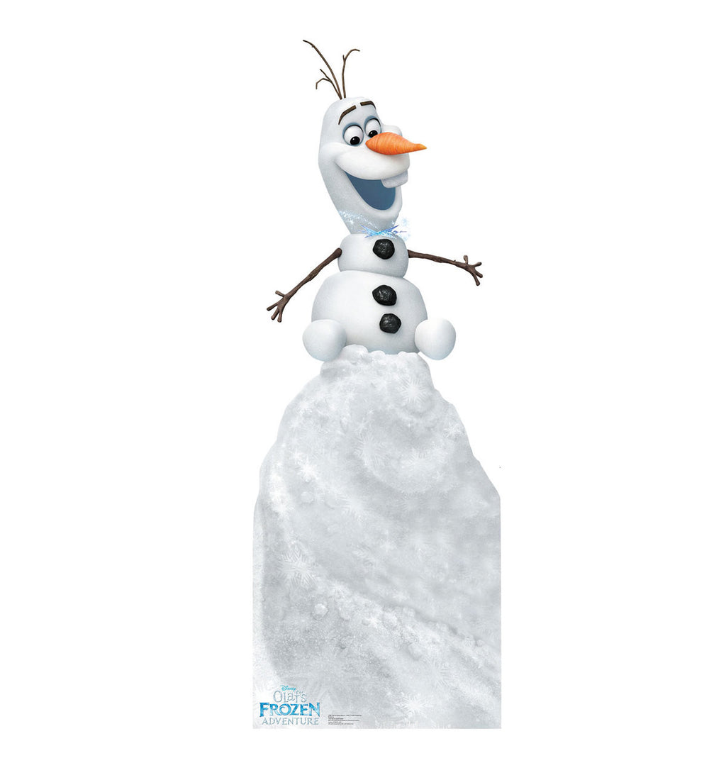 Olaf Snow Mound Lifesize Cutout