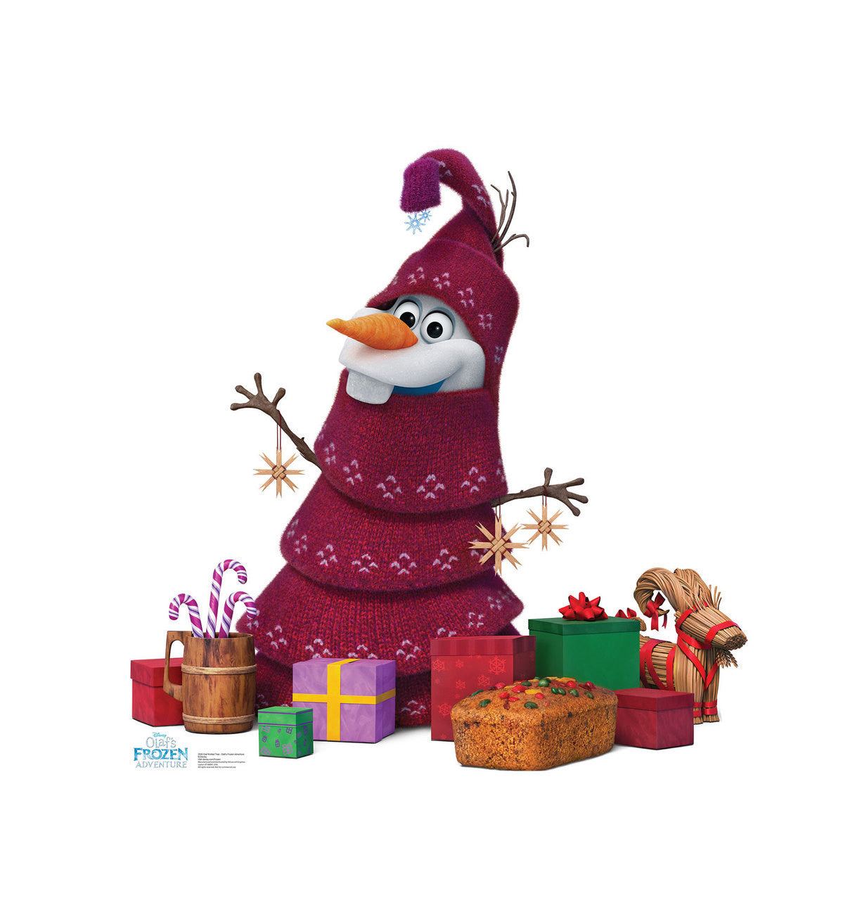 Snowy Fun Olaf Cutout