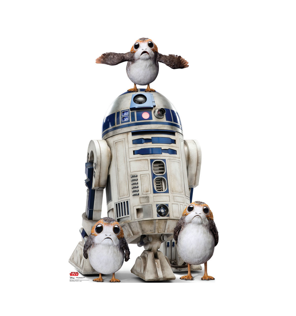 Porg-tastic R2-D2 Cutout