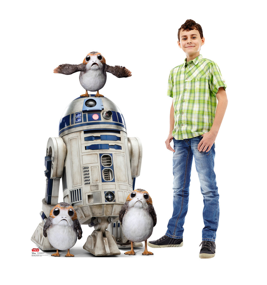 Porg-tastic R2-D2 Cutout