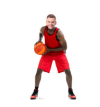 All-Star Basketball Player Cutout