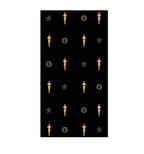 Black Runway Backdrop Cutout