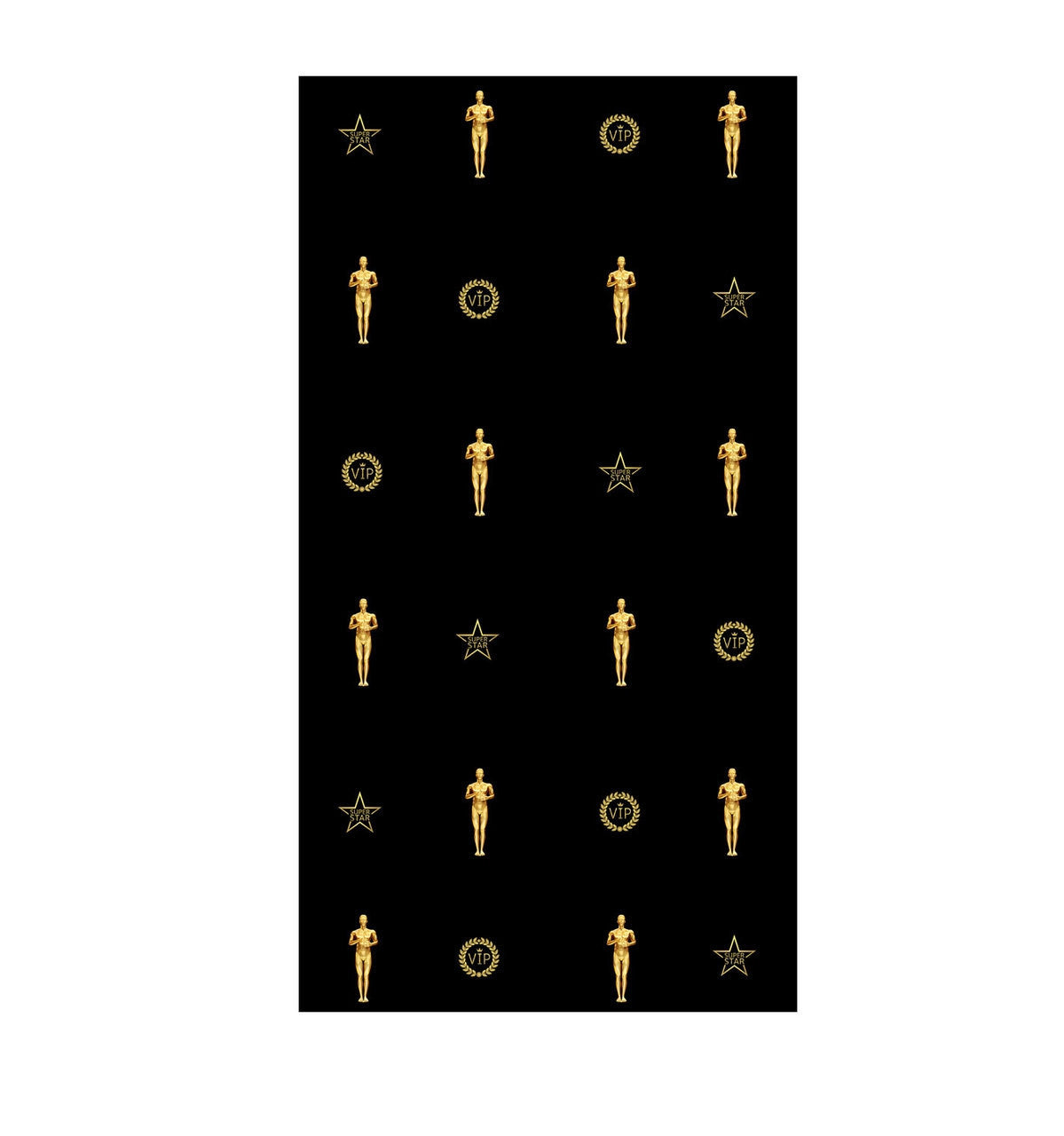 Black Runway Backdrop Cutout